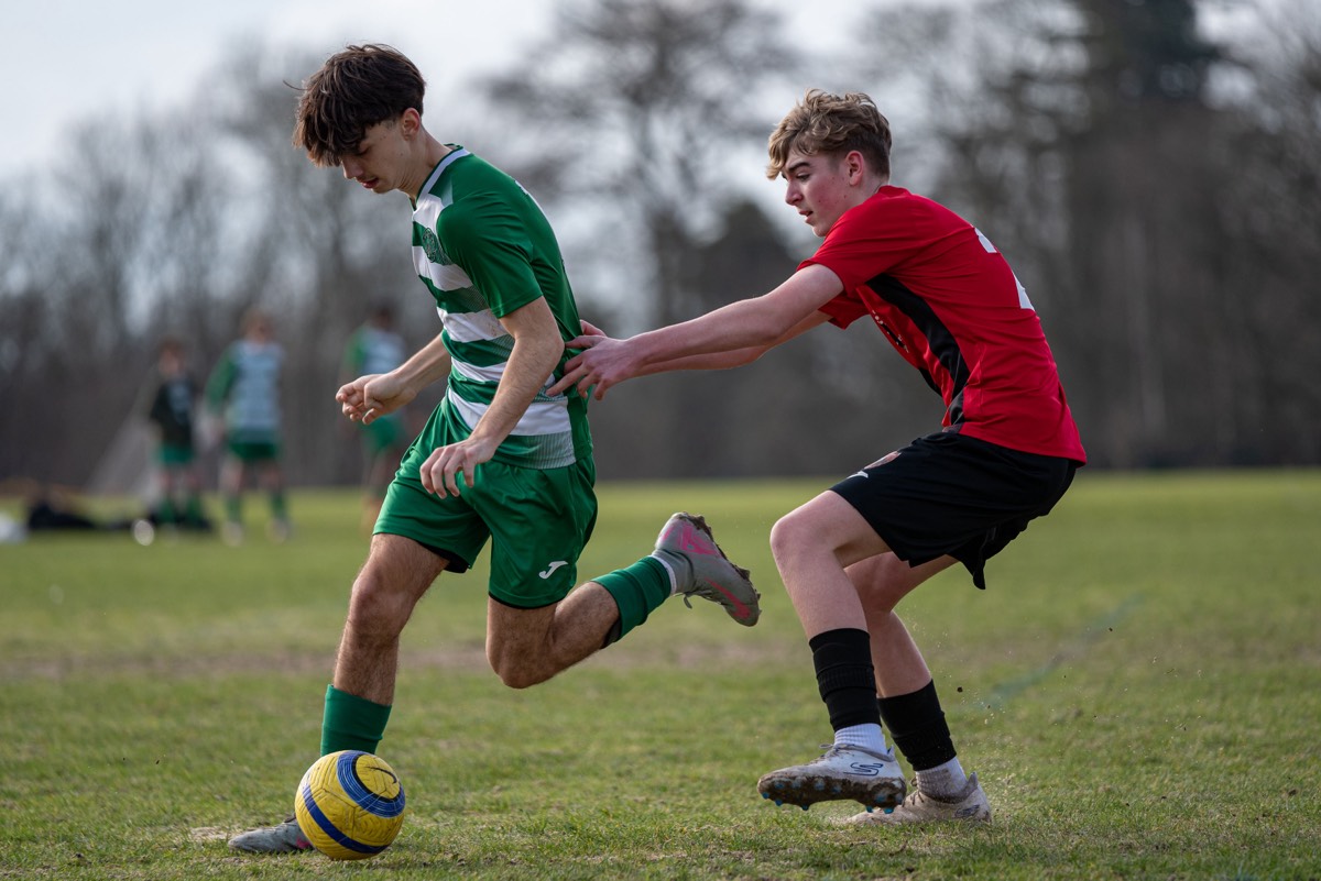 Lions team building from the back against Chipstead